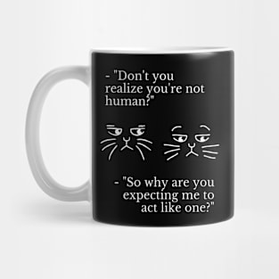 Feline Dialogues 9 Mug